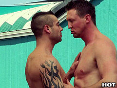 Hothouse - licking Pool Boy's Smooth Ass Then plowing raw