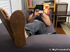 Stellar Kal loosens solo and demonstrates off his jummy soles