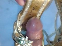 Sandalias doradas shoejob Golden heels