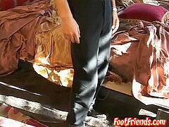 Gay feet, big cock, gay porn