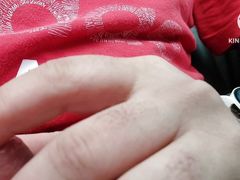 Precum leaking in the car!