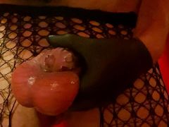 Rough Chastity Play and Ball Slapping