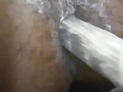 Tight bootyhole femboy fucked in hole by dildo