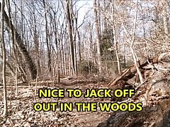 JERK OFF IN THE WOODS THEN THE BASEBALL FIELD FEB 2011