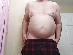 Making My Cock Hard Before Bedtime