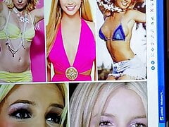 Cum tribute for Britney Spears
