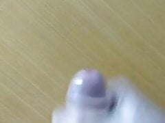 creamy cumshot on desktop