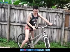 Teaching His Little Stepbrother To Suck Seebussy.com