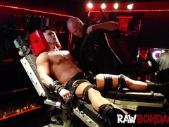 Willing marionette gets into a restrain bondage and suffer agony for elation