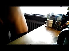 Pig fucking own ass
