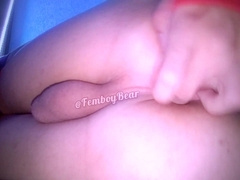 Femboy Frigging and Plugging his Arse
