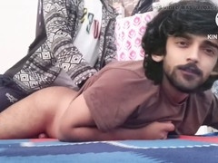 Horny soldiers and Indian lads in amateur gay blowjob action