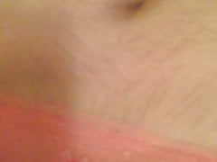 Playing in my panties.