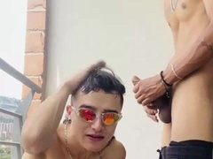 luving the Latino guy's weenie