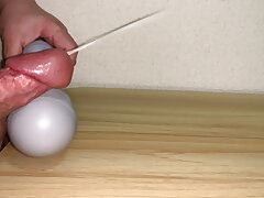 Small Penis Cumming On Table