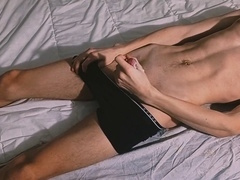 Cum, gay jerking, masculine