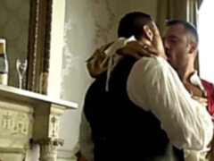 Couple, big cock, muscle