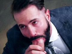 Office co-workers take a break to fuck and swallow