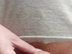 anal gaping, prostate cum, big dildo