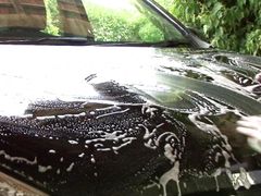 Hot gay banging after these horny boyz washed the car