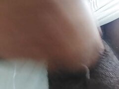 the fetish that you have, and see your wife or your husband making fun of this black dick here
