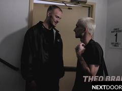 Theo Brady And Christian Wilde In Hunk Security Guard Smashes Twink Hotel Guest