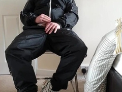 Nylon Nike tracksuit
