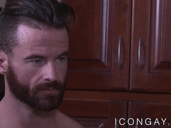 Jealous jock Troy Accola rammed passionately by beefy homo