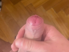 Humungous of a young man close-up