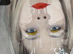 Cumslut Johanna tributed