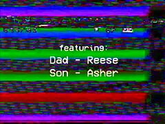 Asher James and Reese Rideout fuck in daddy stepson mirror sex