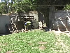 Gorillas in Outdoor Fetish Fuck