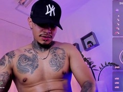 Colombian camgirl masturbates on Chaturbate