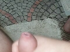 A little dick cuming ...