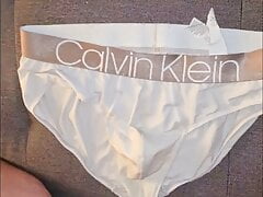 Cum on my White Underwear