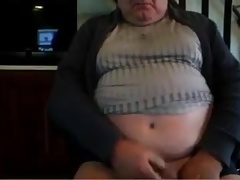 grandpa stroke on webcam