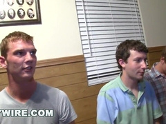 GAYWIRE - Hazing The Pledges In The Frat Palace To Test Their Resolve