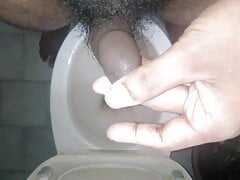Afternoon in bathroom fun black cock touch XXX