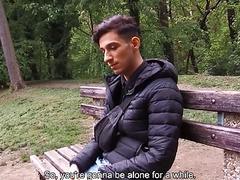 His girlfriend cucked him so cute amateur boy tries dick - Czech Hunter