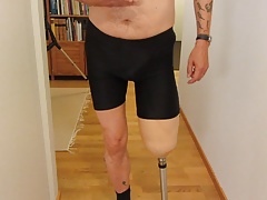 Sak gay amputee pretender jerking