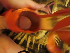 Fucking Sexy Orange Strappy High Heels