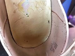 Shoefuck little pink open toe pumps