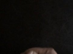 Cumming hard in slow motion