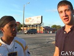 Sizzling White & Black Queer Hump