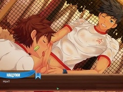 Wet shirt, gay sucking cock, gay outdoors