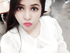 Dhinchak Pooja #2 Cum and Spit tribute