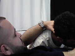 German Arab Sans a condom with Black Apprentice (actioncam) Trailer