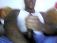 STROKIN DA DICK - BIG BLACK DICK 6