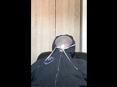 BHDL - MULTIPLE LATEXGLOVE BREATHPLAY TRAINING - Breathplay Training with Latexglove Ziptied over my Head