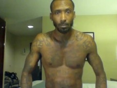 There gentle gay scene in casual setting